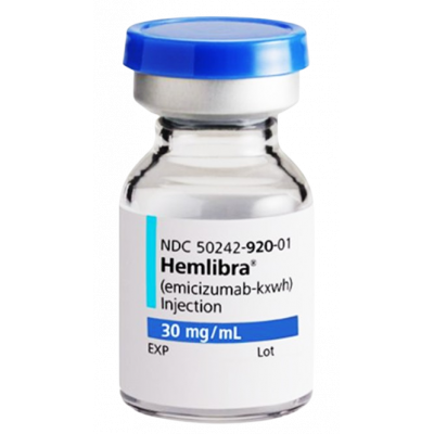 HEMLIBRA 30 MG / ML ( EMICIZUMAB ) FOR SUBCUTANEOUS INJECTION 1 ML VIAL